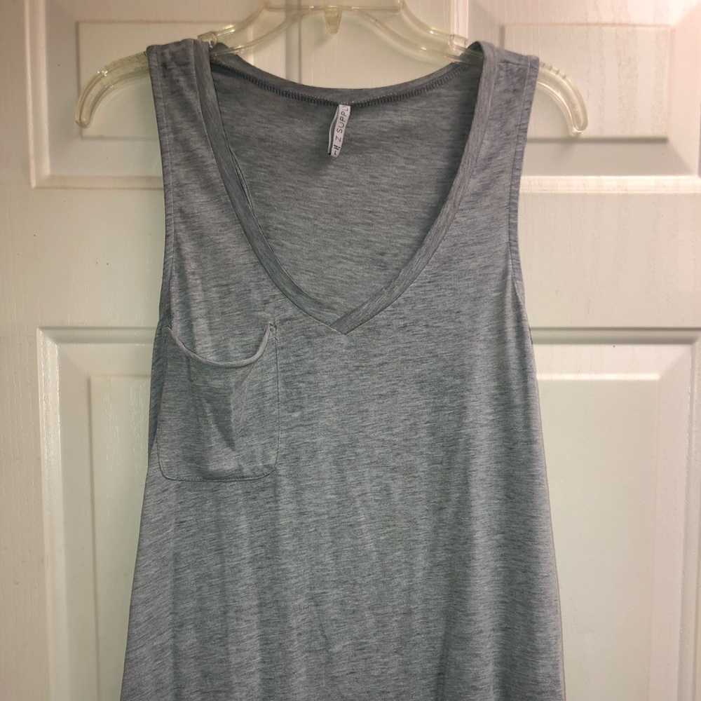 Z Supply V neck Frocket Racerback Tank